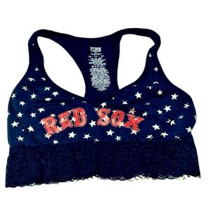Victoria's Secret PINK MLB Collection Boston Red Sox Bralette Size XS